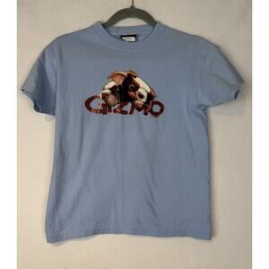 Vintage 2001 Gremlins Gizmo Shirt Medium RARE Blue